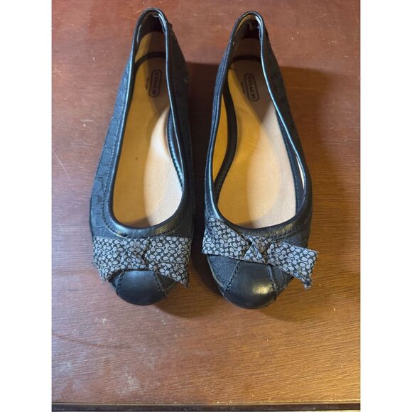Coach ballet flats size 8 - Picture 2 of 6